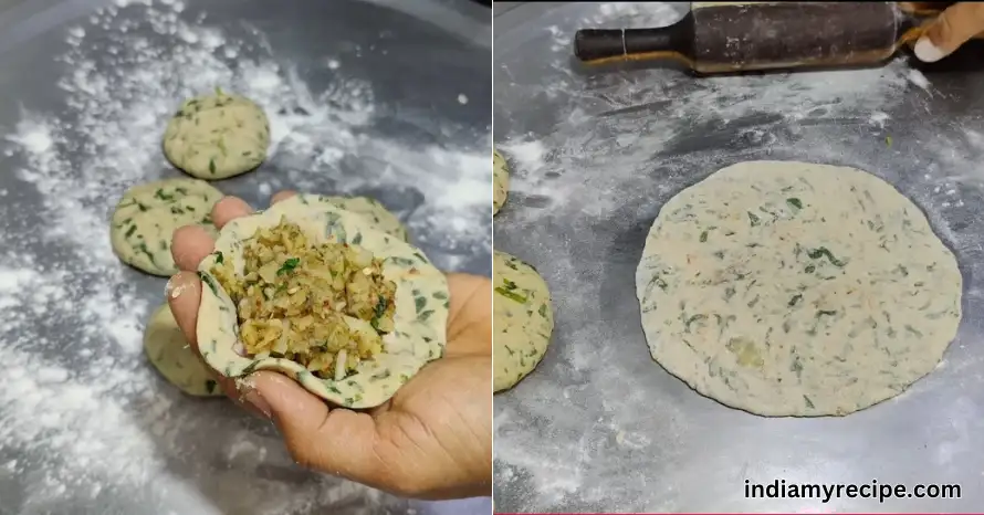 Aloo Methi Paratha in Hindi